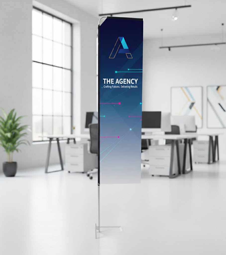 TELESCOPIC BANNER Double sided